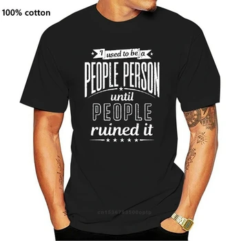 Es Izmantoti, lai Būt Cilvēki Persona, T-Kreklu Smieklīgi Sarkasms Humora Draugiem Vīriešu Tee Krekls