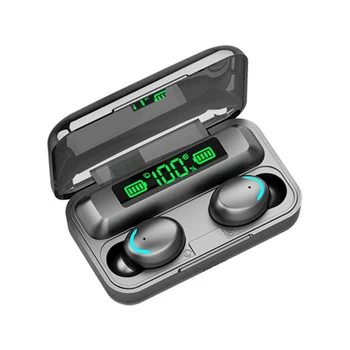 F9-5C 5.0 Bluetooth saderīgu Bezvadu Austiņas Portable Smart Maksas Austiņas Maskēšanās Universāls Ūdensizturīgs 9D Stereo Skaņu
