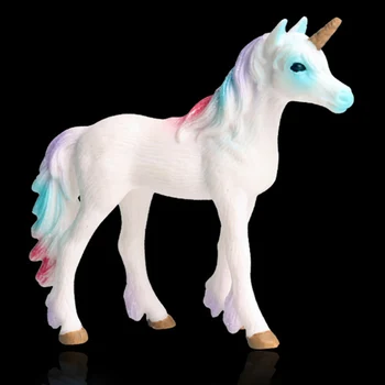 Fantāzija Zirgu Modeli, Kas Mītisks, Kas Peld Ar Zirgu Rīcības Apdare, Rotaļlietas, Varavīksnes