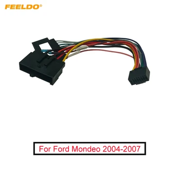 FEELDO Auto Audio Instalācijas Josta Ford Mondeo 04-07 Pēcpārdošanas 16pin CD/DVD, Radio, Stereo Iekārta Vadu Adapteri