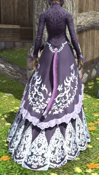FF14 Kostīmu Final Fantasy XIV Kāzu kleitu cosplay kostīmu Sākotnējā izšuvumi kleita pasūtījuma izgatavotu/izmērs