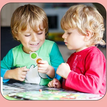 Fidget Rotaļlietas Izglītības Maņu Rotaļlietas, Zīdaiņu Agrīnās Izglītības Intelekta Attīstības Fidget Stresa Atslodzes Figet Rotaļlietas