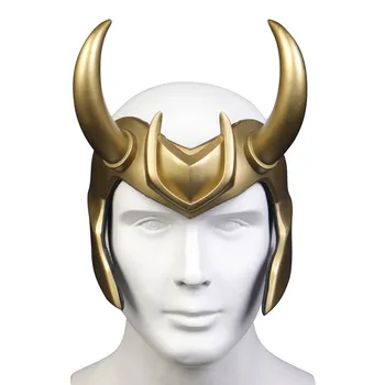 Filma Loki Cosplay PVC Maska Ķivere Masku Halloween Masku Puse Karnevāla Tērpu Aksesuāri