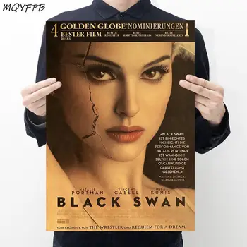 Filmu Black Swan Kraftpapīrs Plakātu Mājas Istabas Sienu Apdare, Krāsošanas 50.5x35cm