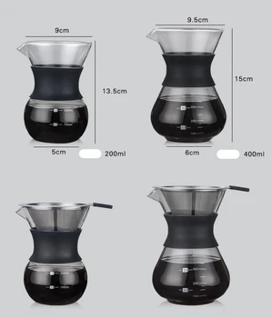 Francijas Preses Kafijas/tējas Alus Kafijas kanna Kafijas automāts Tējkanna 1000ml Nerūsējošā Tērauda, Stikla Termoss Kafijas Drinkware