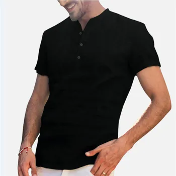 Gadījuma Vīriešiem, Krekli, Biznesa Īsām Piedurknēm Savukārt Apkakle Vīriešu Slim Fit Krekls Populārs Dizainparaugiem Modes 2021 Jaunas