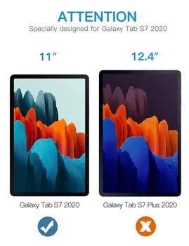 Gadījumā Visu-Jaunais Samsung Galaxy Tab S7 11 Collu Planšetdatoru 2020. gadam (SM-T870/T875),Spēcīgs Magnētiskais Trifold Stāvēt Gadījumā Vāciņu Galaxy S7