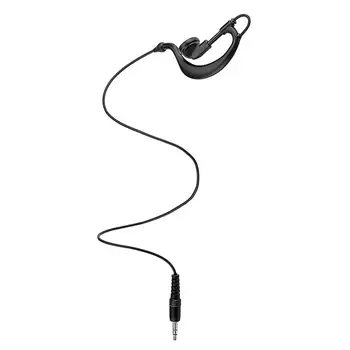 Gaisa Caurule Klausīties Tikai Skaļruņus ar 3,5 mm Spraudni, lai Walkie Talkie/divvirzienu Radio Ear Stereo Vadu Austiņas MP3 Viedtālruņi