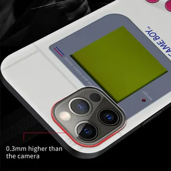Game boy Boy Spēles Silikona Gadījumā, Coque iPhone 12 11 Pro Max X XS Max XR 7 8 6 6S Plus Soft Tālruņa Korpusa Vāciņu Fundas Mājokļu