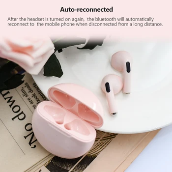 GELBAU PRO 6 Bezvadu tehnoloģija Bluetooth 5.0 Austiņas Mini TWS Earbuds Sporta Austiņas ar uzlādes RŪTIŅU xiaomi visiem samsung viedtālrunis