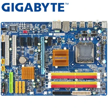 GIGABYTE GA-EP43-S3L Desktop Mātesplatē P43 Socket LGA 775 Core 2 Pentium D DDR2 16.G ATX Sākotnējā Izmanto