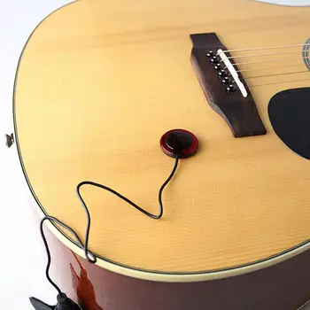 Guitar Pickup Profesionālās Pjezo Kontaktu Mikrofons Uztveršanas Par Ģitāra, Vijole Bandžo Mandolīna Ukulel Ģitāru Piederumi