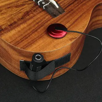 Guitar Pickup Profesionālās Pjezo Kontaktu Mikrofons Uztveršanas Par Ģitāra, Vijole Bandžo Mandolīna Ukulel Ģitāru Piederumi