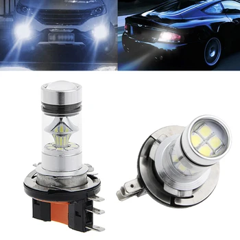 H15 100W 2323 SMD LED Auto Gaismas Miglas Braukšanas DRL Spuldze Bremžu Stop Lukturi priekšējo Lukturu L41C