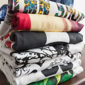 Harajuku Smieklīgi Karls Īsām Piedurknēm Gadījuma Tee T-Krekls Vīriešu Modes Kokvilnas Tshirts
