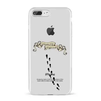Harries Mākslas Burvju Filmu Tālrunis Lietā Par Iphone 11 12 7 8 Pro Mini XS Max Xr X PLU Vāciņš Aprīkots Pārredzamu Coque
