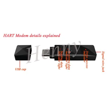 HART Modemu Modulators-demodulators USB-hart Protokols,aizstāj 475 Puses Operators HART Modulis HART Modemu