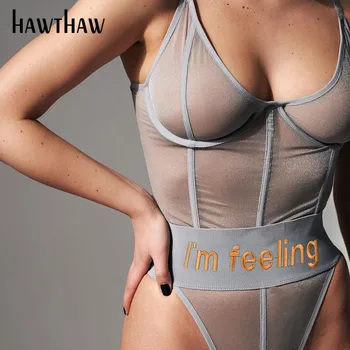 Hawthaw Sieviešu Modes Vasaras Acs Redz Cauri Topi Apakšveļa Bodycon Divi Gabali Uzstādīt Sexy Sleepwear Ir 2021. Sieviešu Apģērbs