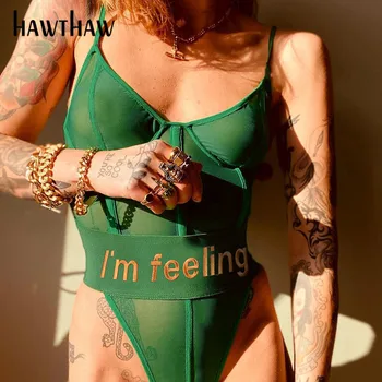 Hawthaw Sieviešu Modes Vasaras Acs Redz Cauri Topi Apakšveļa Bodycon Divi Gabali Uzstādīt Sexy Sleepwear Ir 2021. Sieviešu Apģērbs