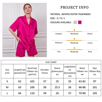 HiLoc Cietā Vienu-Krūšu Naktsveļu Savukārt Apkakle Pidžamas Komplekts Sievietēm Sleepwear Īsām Piedurknēm Vasaras Sieviete Šorti Ir 2021. Nightie