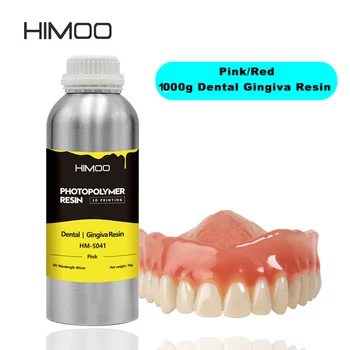 Himoo Šķidruma Photopolymer Sveķu Zobu Elastīgu Sveķu Impresora 3D Resina Grande Creality 3D Gingiva Maska Photopolymer Sveķi