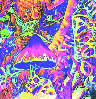 Hippy Hipiju Psychedelic Debess Mandala Mēness-Saules Gobelēns Sienas Karājas Liels Indijas Bohēmijas Hippy Gobelēnveida Auduma Dekori