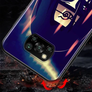 Hokage Naruto, Kakashi, Lai Xiaomi Poco X3 NFC M2 X2 F2 F3 C3 M3 F1 Pro Mi Spēlēt A3 A2 A1 6 Lite Black Soft Telefonu Gadījumā