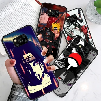 Hokage Naruto, Kakashi, Lai Xiaomi Poco X3 NFC M2 X2 F2 F3 C3 M3 F1 Pro Mi Spēlēt A3 A2 A1 6 Lite Black Soft Telefonu Gadījumā