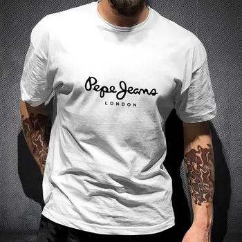 Homme T Zīmolu Vīriešu T-krekls Kokvilnas Streetwear Hip Hop Drukāt O-veida kakla Vīrieši Sievietes Vasaras Ikdienas T-krekls Vīriešu Lielgabarīta t-veida Topi