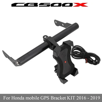 Honda CB500X CB500 X CB 500 X 2016 2017 2018 2019 Motociklu GPS/SMART TĀLRUNIS Navigācija GPS Plāksnes Turētājs Pielāgot Turētājs