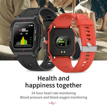 HUAMI P10 Smart Skatīties Vīriešu un Sieviešu Pilnīgu Touch Sirds ritma Monitors IP67 Waterproof Fitnesa Tracker Smartwatch Android, iOS
