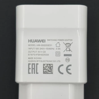 Huawei 5V 2A Lādētāju, ES, ASV, UK Plug Maksas Adapteris 100cm C Tipa Kabeli Huawei Nova 2 2 plus 2s 3 3e P9 P10 P20 Godu 8 V8 V9