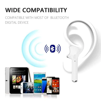 I7s TWS Bezvadu Bluetooth 5.0 Austiņas Sporta Mūziku Stereo Earbuds Austiņas Ar Mic Uzlādes lodziņā Austiņas, lai Visiem Viedtālruņu