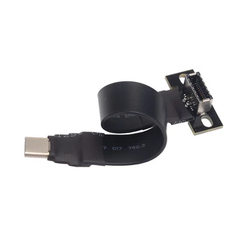 Iekšējo USB 3.1 20Pin Veida C Tipa E Pārsūtīt Vadu Adapteri Dzīvoklis pagarinātāja Vads USB3.1 C Tipa Savienojumu Stāvvadu Kabeļi A4 Šasijas