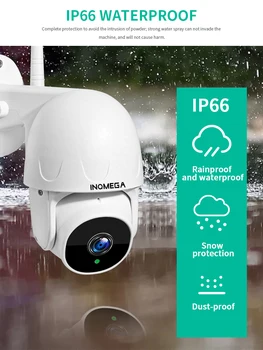 INQMEGA Wifi TUYA KAMERAS ip kameras 5g Smart Mākonis 1080P PTZ IP Kamera Outdoor Auto Izsekošana Google Home Alexa Video Novērošanas
