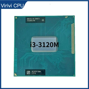 Intel Core i3-3120M i3 3120M SR0TX 2.5 GHz Dual-Core Quad-Diegi CPU Procesors 3M 35W Ligzda G2 / rPGA988B