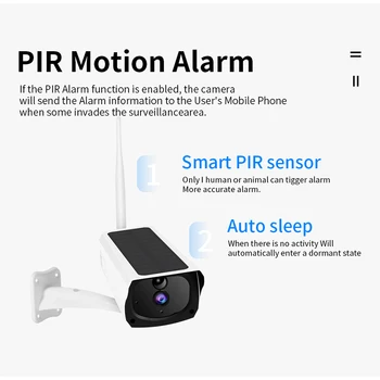 IP Wifi Kameru, 1080P Āra Smart Home Saules Drošības PIR Atklāšanas Video Novērošanas Bezvadu Ūdensizturīgs divvirzienu Audio CCTV