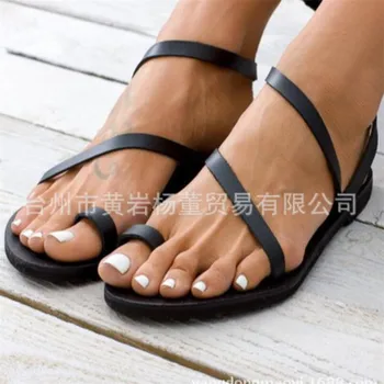Ir 2021. Jaunas Vasaras Sandales Sieviešu Dzīvoklis Sandales Sieviete Flip Flops Paslīdēt Uz Sieviešu Pludmales Apavus Dāmām Modes Sandalias izmēri 35-43