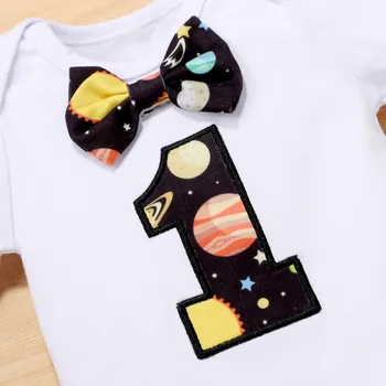 Ir 2021. Jauno Vasaras Zīdaiņu Baby Zēni Meitenes Star Romper+Tauriņu Zeķu Bikses Dzimšanas Dienas Tērpiem Komplekts Zīdaiņu Apģērbu Komplekts Dāvanas#4