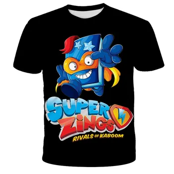 Ir 2021. Jaunu Bērnu, Zēnu T Krekls Super Zings Figurka OUTLAW CLINT Superzings Serie 5 Toddler Meiteņu Topi, T-krekli, Bērnu Apģērbu