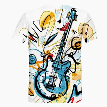 Ir 2021. jaunu muzikālu ņemiet vērā, 3D druka, T-krekls vīriešu un sieviešu hip-hop modes tērps Harajuku T-krekls ar īsām piedurknēm ikdienas apģērbu