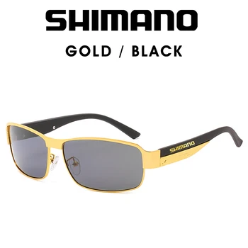 Ir 2021. Jaunu Shimano Zvejas Briļļu HD Polarizētās UV 400 Vīriešu Zvejas Saulesbrilles Jaunu Vīriešu Atdzist Braukšanas Saules Brilles Zvejas Brilles
