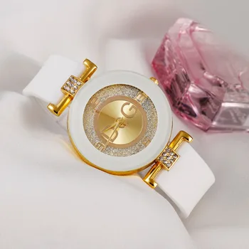 Ir 2021. Jaunu Zīmolu Luksusa Modes Kvarca Dāmas Silikona Kleita rokas Pulkstenis Sieviešu Pulkstenis Relogio Feminino Reloj Mujer Women 's Pulksteņi