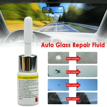 Ir 2021. Jaunā Baltā Automobiļu Stikla Nano Remonts Šķidrums, Auto Remonts, Stikla Šķidruma Čipu Nano Remonts Šķidruma Stikla Plaisa Vējstikla Rīku K8Y2