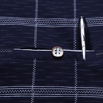 Ir 2021. Kabatas Īsām Piedurknēm Polo Tee Krekls Vīriešiem Gadījuma Pleds Vīriešu Apģērbu Polos Krekli Vīriešu Modes Slim Fit Poloshirt Topi 3195