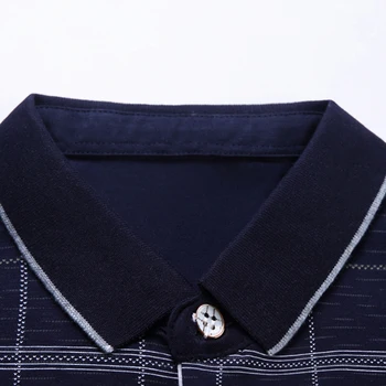 Ir 2021. Kabatas Īsām Piedurknēm Polo Tee Krekls Vīriešiem Gadījuma Pleds Vīriešu Apģērbu Polos Krekli Vīriešu Modes Slim Fit Poloshirt Topi 3195