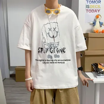 Ir 2021. Modes Japāņu Anime T Krekls Vīriešiem Sasuke Smieklīgi Karikatūra T-krekls Gadījuma Atdzist Streetwear Tshirt Pāris Hip Hop Top Tee Vīriešu