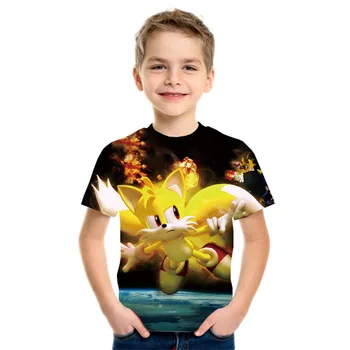 Ir 2021. par jauno vasaras zēns, T kreklu, bērnu T krekls, bērnu T krekls bērniem īsām piedurknēm meitenei T krekls 3D drukāšanas jautri dzīvnieku patt