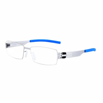 Ir 2021. Regulāri Laukumā Brilles Rāmis Vīriešu, Sieviešu Roku darbs Bezskrūvju īpaši vieglas Brilles Tuvredzība Recepšu Brilles