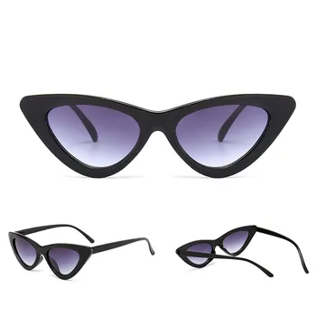 Ir 2021. Sieviešu Modes Cat Eye Toņos Saulesbrilles Integrētā UV Candy Krāsainu Brilles Starojuma aizsargbrilles Sievietēm, Piederumi